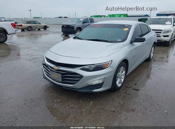 1G1ZB5STXMF053838 2021 CHEVROLET MALIBU Silver Առջևի ձախ երեք քառորդ տեսարան