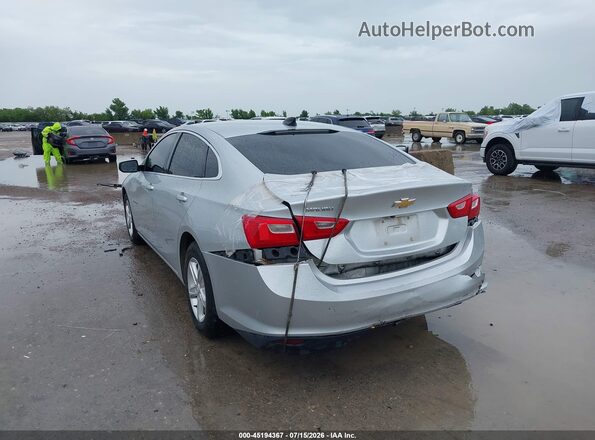 1G1ZB5STXMF053838 2021 CHEVROLET MALIBU Silver Հետևի ձախ