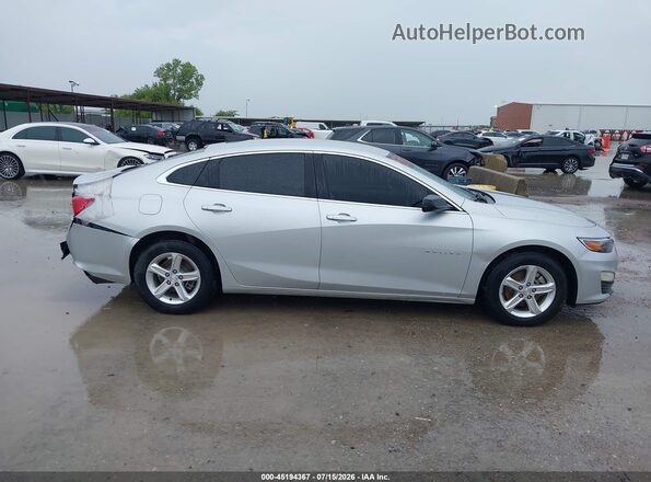1G1ZB5STXMF053838 2021 CHEVROLET MALIBU Silver Սալոնի հետևի տեսք