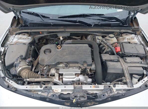 1G1ZB5STXMF053838 2021 CHEVROLET MALIBU Silver Հետևի տեսք