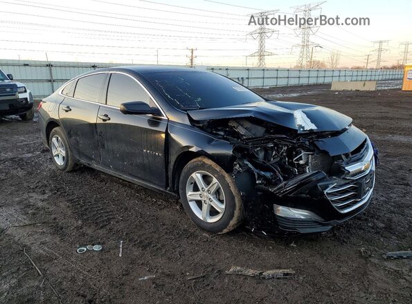 1G1ZB5STXNF202296 2022 CHEVROLET MALIBU Black Передня права чверть