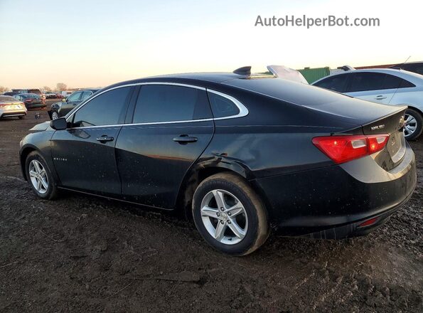 1G1ZB5STXNF202296 2022 CHEVROLET MALIBU Black Задня ліва чверть