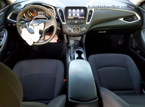 1G1ZB5STXNF202296 2022 CHEVROLET MALIBU Black Вид панелі приладів