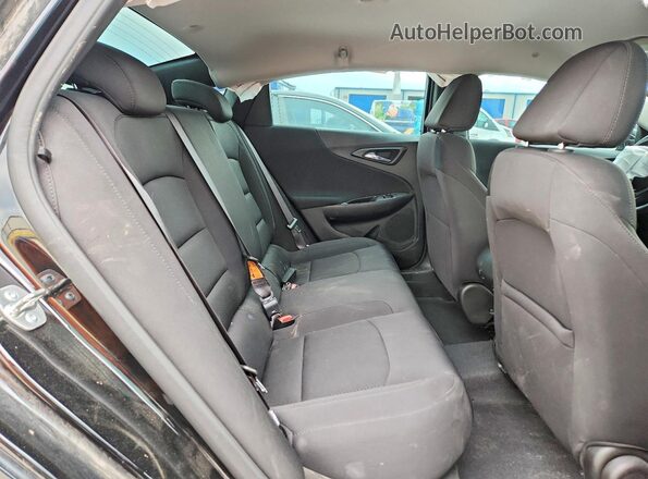 1G1ZB5STXSF102968 2025 CHEVROLET MALIBU Black Widok tylnych siedzeń