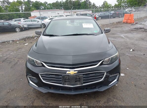 1G1ZC5ST0GF300396 2016 CHEVROLET MALIBU Черный Вид щитка приборов