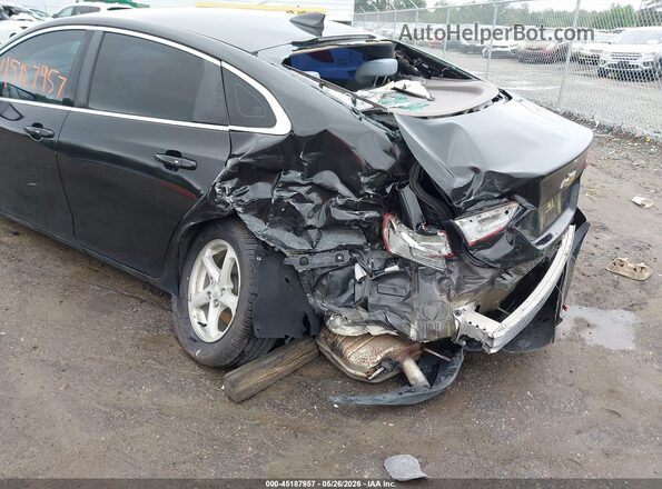 1G1ZC5ST0GF300396 2016 CHEVROLET MALIBU Черный Вид спереди