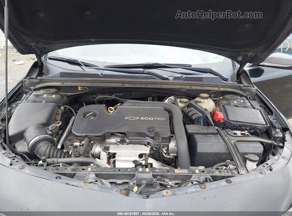 1G1ZC5ST0GF300396 2016 CHEVROLET MALIBU Черный Вид сзади
