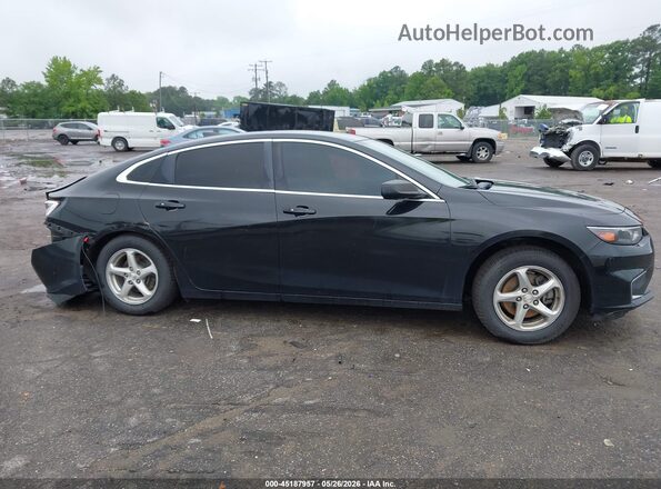1G1ZC5ST0GF300396 2016 CHEVROLET MALIBU Черный Вид задней части салона
