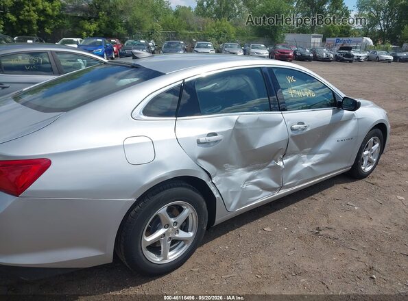 1G1ZC5ST0HF226186 2017 CHEVROLET MALIBU Silver Դիմացի տեսք