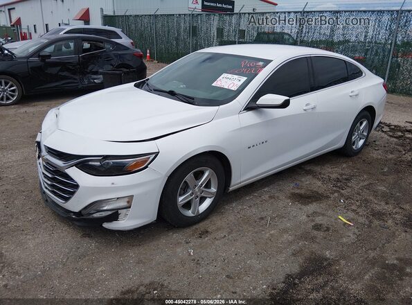1G1ZC5ST0LF134228 2020 CHEVROLET MALIBU Белый Передняя левая четверть