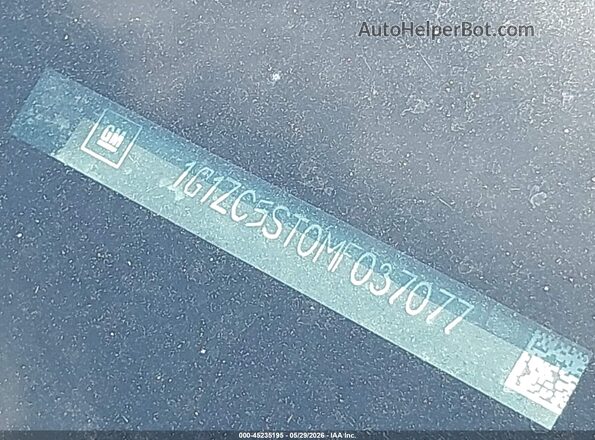 1G1ZC5ST0MF037077 2021 CHEVROLET MALIBU Бордовый 