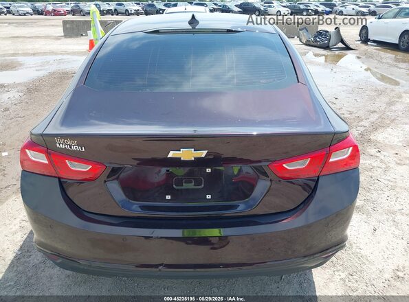 1G1ZC5ST0MF037077 2021 CHEVROLET MALIBU Бордовый 