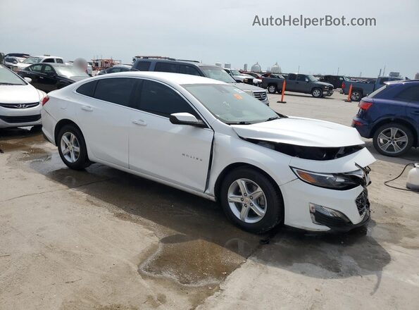 1G1ZC5ST2LF146705 2020 CHEVROLET MALIBU Белый Передняя правая четверть