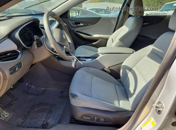 1G1ZC5ST2MF085311 2021 CHEVROLET MALIBU Silver Widok wnętrza z przodu