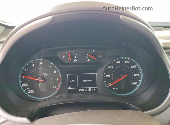 1G1ZC5ST2PF165180 2023 CHEVROLET MALIBU White Vista del cuadro de instrumentos