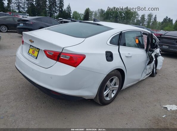 1G1ZC5ST2RF227535 2024 CHEVROLET MALIBU White Rear right