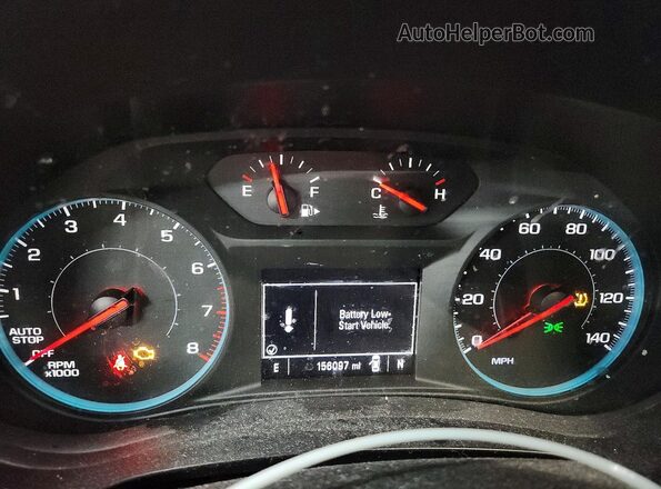 1G1ZC5ST3JF159735 2018 CHEVROLET MALIBU Black Vista del cuadro de instrumentos
