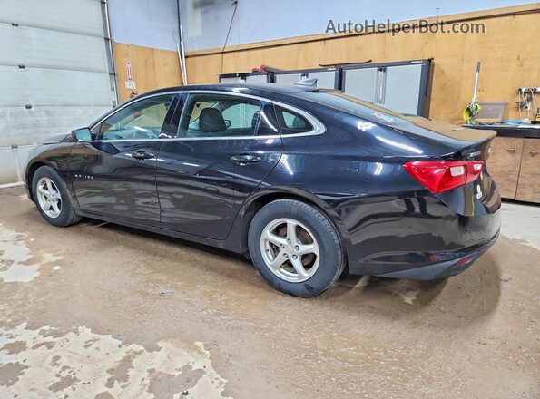 1G1ZC5ST3JF159735 2018 CHEVROLET MALIBU Black Trasero izquierdo