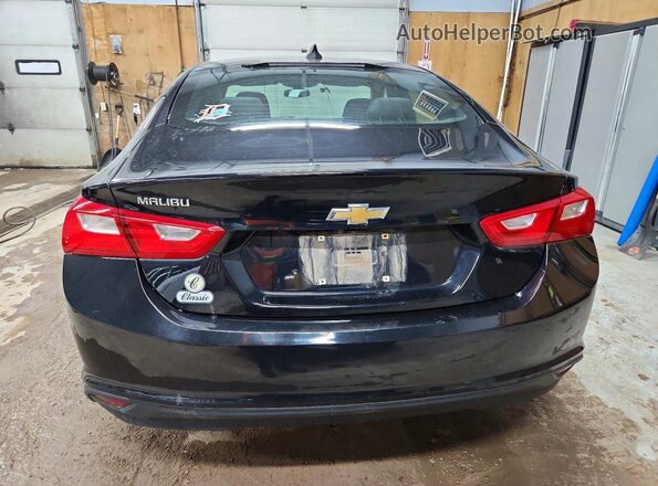 1G1ZC5ST3JF159735 2018 CHEVROLET MALIBU Black Vista trasera