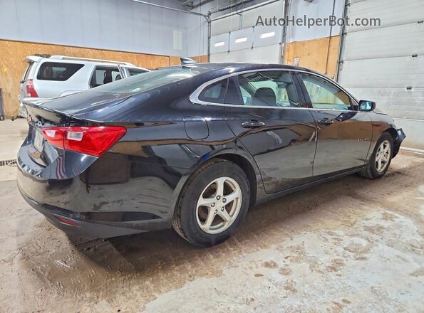 1G1ZC5ST3JF159735 2018 CHEVROLET MALIBU Black Trasero derecho