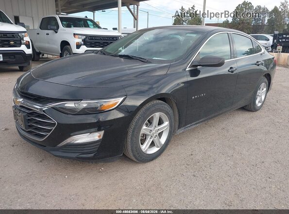 1G1ZC5ST3KF209874 2019 CHEVROLET MALIBU Black Передня ліва чверть
