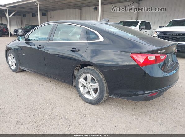 1G1ZC5ST3KF209874 2019 CHEVROLET MALIBU Black Задня ліва чверть
