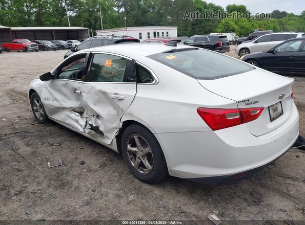 1G1ZC5ST4HF100512 2017 CHEVROLET MALIBU White 