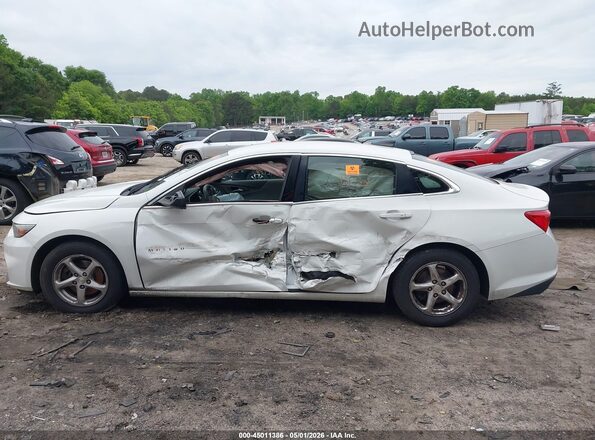 1G1ZC5ST4HF100512 2017 CHEVROLET MALIBU White 