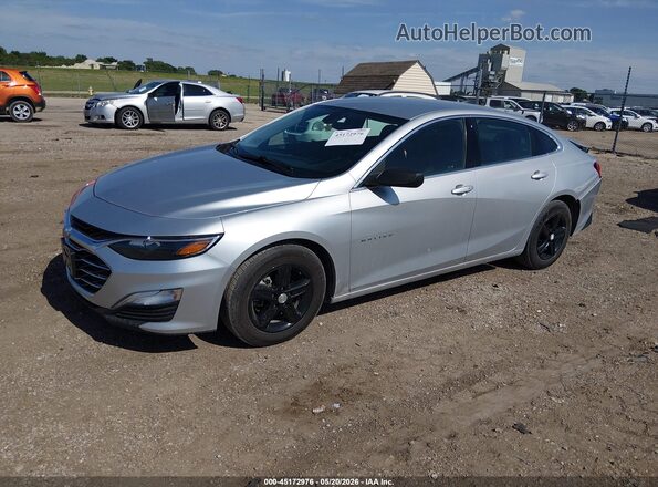 1G1ZC5ST4LF021804 2020 CHEVROLET MALIBU Gray Przód lewy