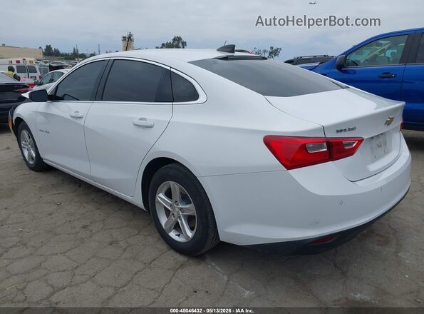 1G1ZC5ST4LF078794 2020 CHEVROLET MALIBU White Rear left