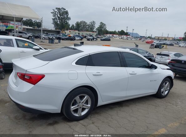 1G1ZC5ST4LF078794 2020 CHEVROLET MALIBU White Rear interior view