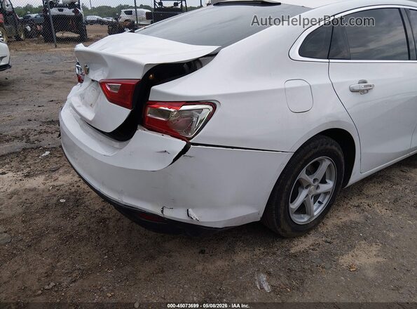 1G1ZC5ST5HF169161 2017 CHEVROLET MALIBU White 