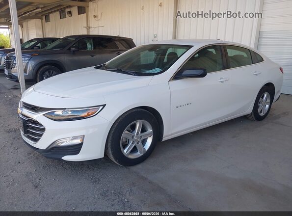 1G1ZC5ST5KF208015 2019 CHEVROLET MALIBU White Vista tres cuartos delantera izquierda