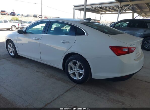1G1ZC5ST5KF208015 2019 CHEVROLET MALIBU White Trasero izquierdo