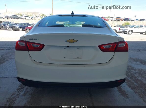 1G1ZC5ST5KF208015 2019 CHEVROLET MALIBU White 