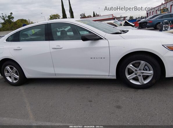 1G1ZC5ST5NF186618 2022 CHEVROLET MALIBU White 