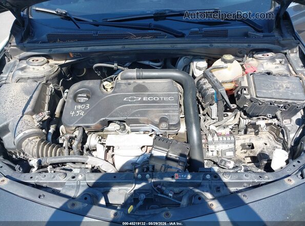 1G1ZC5ST6HF258107 2017 CHEVROLET MALIBU Gray Вид ззаду