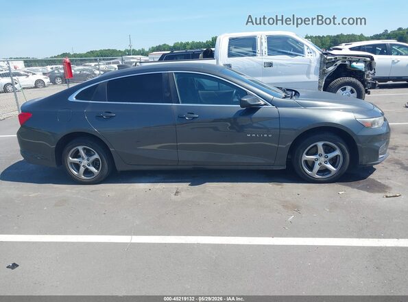 1G1ZC5ST6HF258107 2017 CHEVROLET MALIBU Gray Вид задньої частини салону