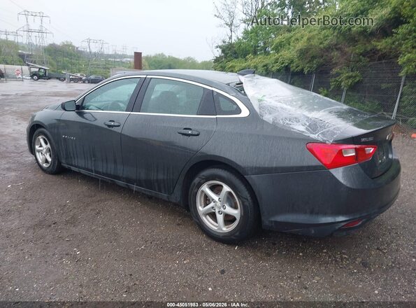 1G1ZC5ST6JF161656 2018 CHEVROLET MALIBU Gray 