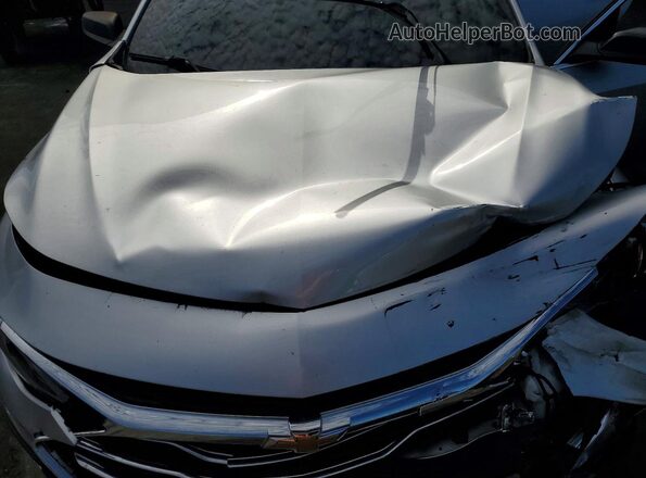 1G1ZC5ST6LF105767 2020 CHEVROLET MALIBU Серебряный Вид задней части салона