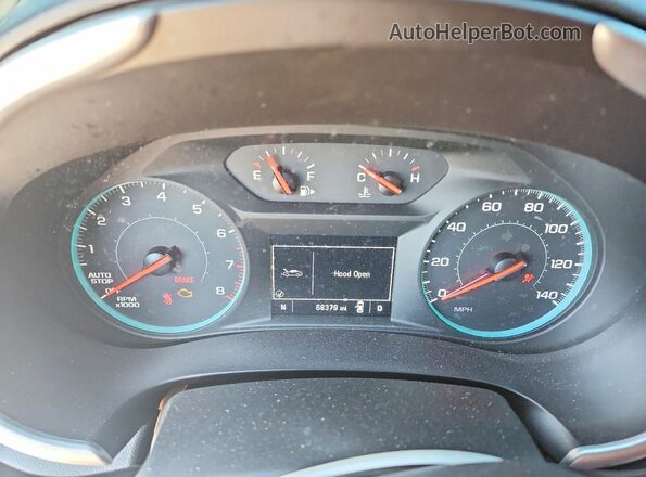 1G1ZC5ST6LF105767 2020 CHEVROLET MALIBU Серебряный Вид щитка приборов