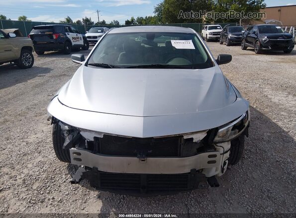 1G1ZC5ST7HF177309 2017 CHEVROLET MALIBU Silver ხელსაწყოთა პანელის ხედი