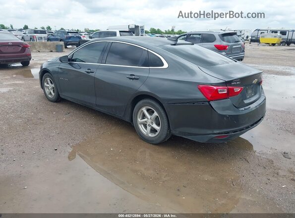1G1ZC5ST8JF101183 2018 CHEVROLET MALIBU Gray Tył lewy