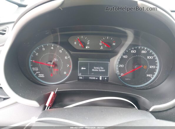 1G1ZC5ST8JF101183 2018 CHEVROLET MALIBU Gray Widok tylnych siedzeń