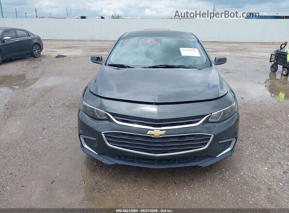 1G1ZC5ST8JF101183 2018 CHEVROLET MALIBU Gray Widok zestawu wskaźników
