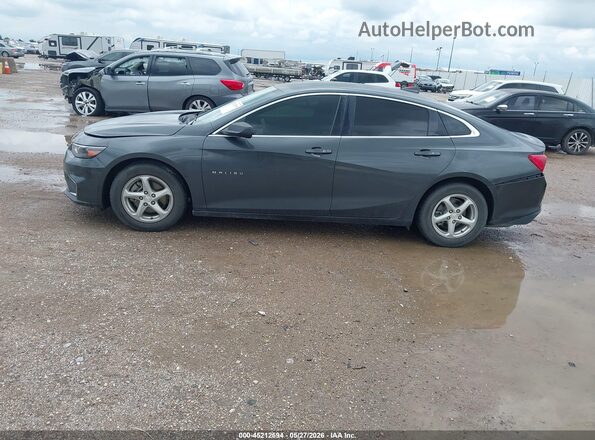 1G1ZC5ST8JF101183 2018 CHEVROLET MALIBU Gray Widok wnętrza 360 stopni