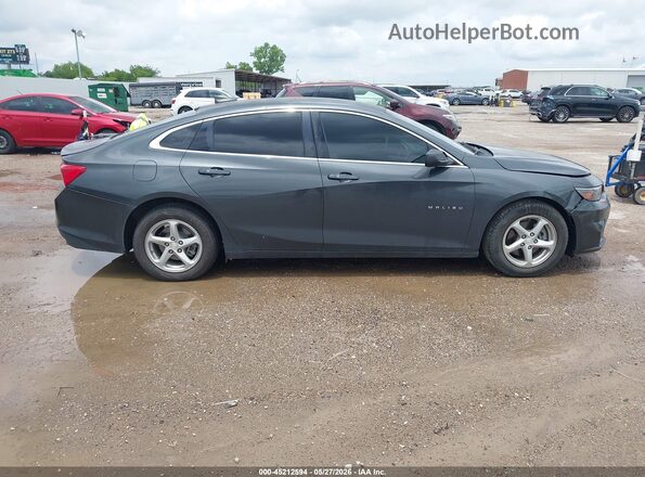 1G1ZC5ST8JF101183 2018 CHEVROLET MALIBU Gray Widok wnętrza z tyłu