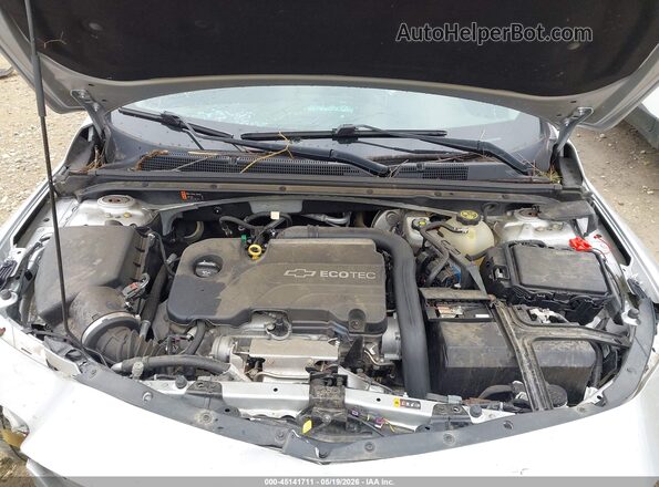 1G1ZC5ST8JF157155 2018 CHEVROLET MALIBU Silver Rear view