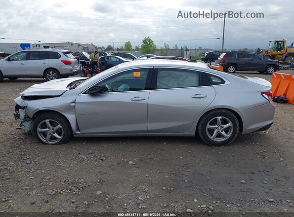 1G1ZC5ST8JF157155 2018 CHEVROLET MALIBU Silver 