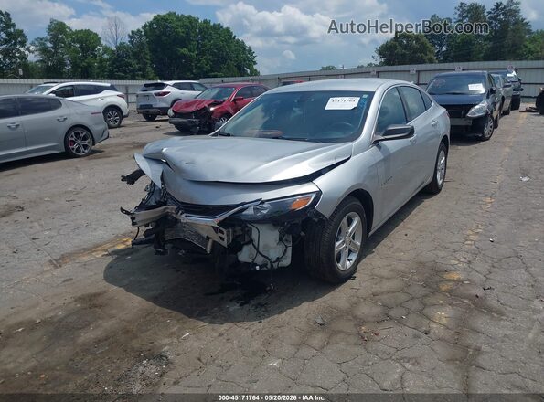 1G1ZC5ST8NF137638 2022 CHEVROLET MALIBU Silver Przód lewy